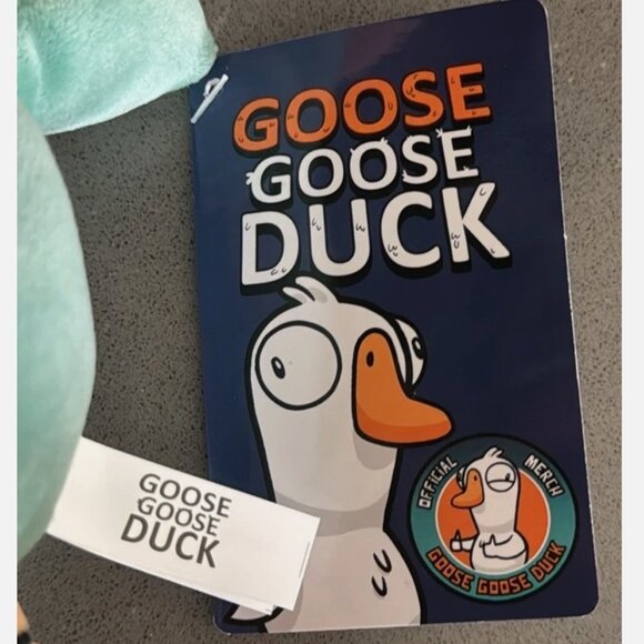 GOOSE GOOSE DUCK Plush Green Rare / Kawaii / Toikido - Gaggle Studios BRAND NEW - Picture 9 of 11